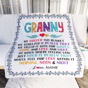 Granny Blanket From Grandkids We Hugged This&hellip;