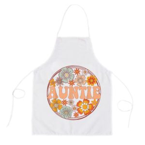 Groovy Auntie Retro Flowers Women Mothers Day&hellip;