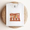 Groovy Mama Retro Checker Matching Family Mothers Day Party Sweatshirt, Mother Sweatshirt, Sweatshirt For Mom, Mum Sweatshirt