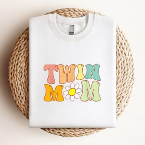 Groovy Twin Mama Funny Mothers Day For&hellip;