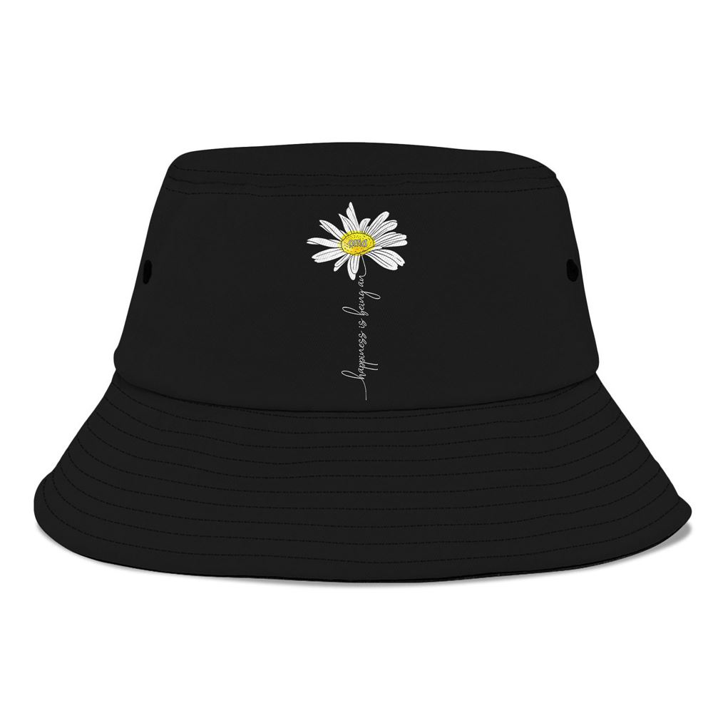 Happiness Is Being An Oma Daisy Mothers Day Gifts Bucket Hat, Mother Day Hat, Mother’s Day Gifts