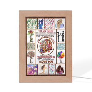 Hippie Family Daughter To My Mom Frame&hellip;