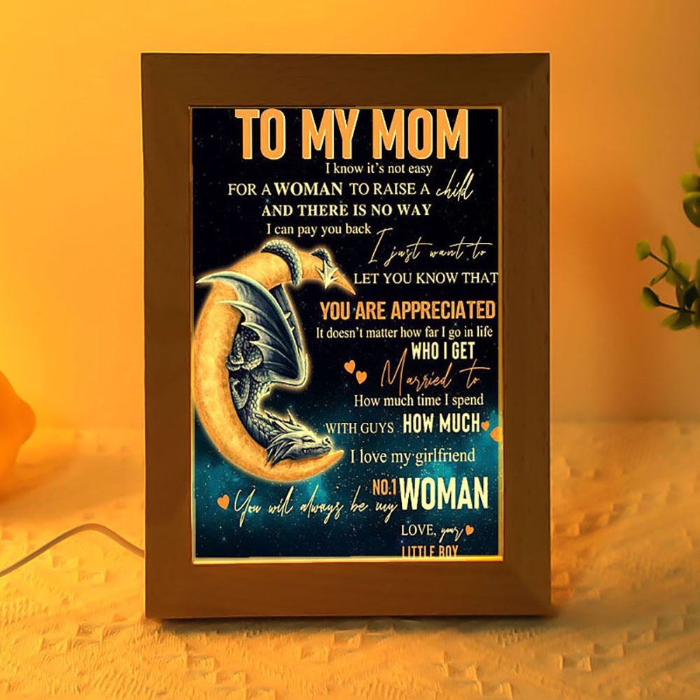 How Much Time I Spend With Guys Frame Lamp, Picture Frame Light, Frame Lamp, Mother’s Day Gifts