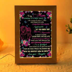 I Can Pay You Back Frame Lamp,&hellip;