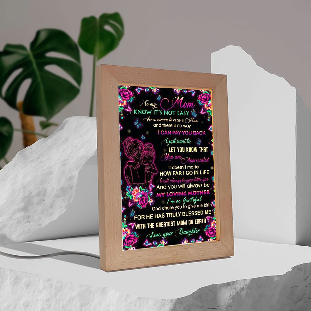 I Can Pay You Back Frame Lamp, Picture Frame Light, Frame Lamp, Mother’s Day Gifts