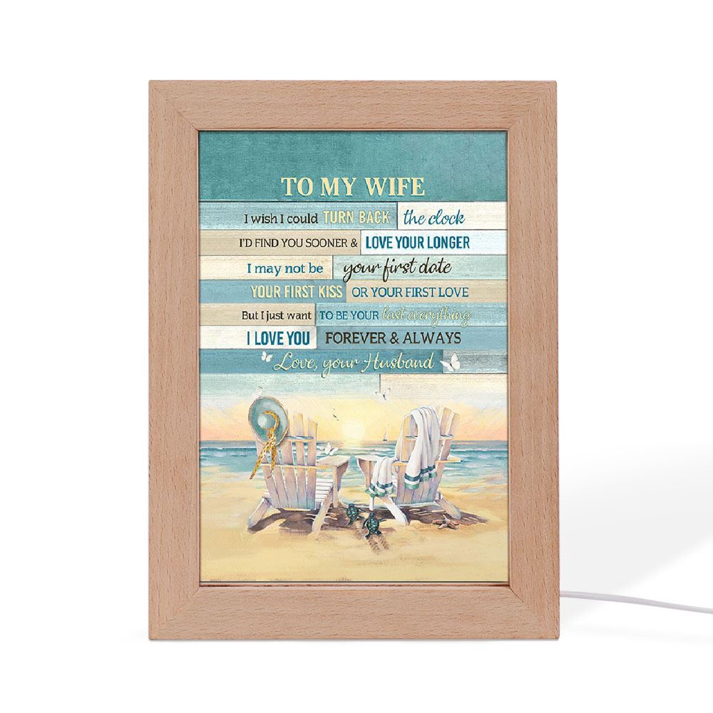 I Love You Forever And Always 3 Frame Lamp, Picture Frame Light, Frame Lamp, Mother’s Day Gifts