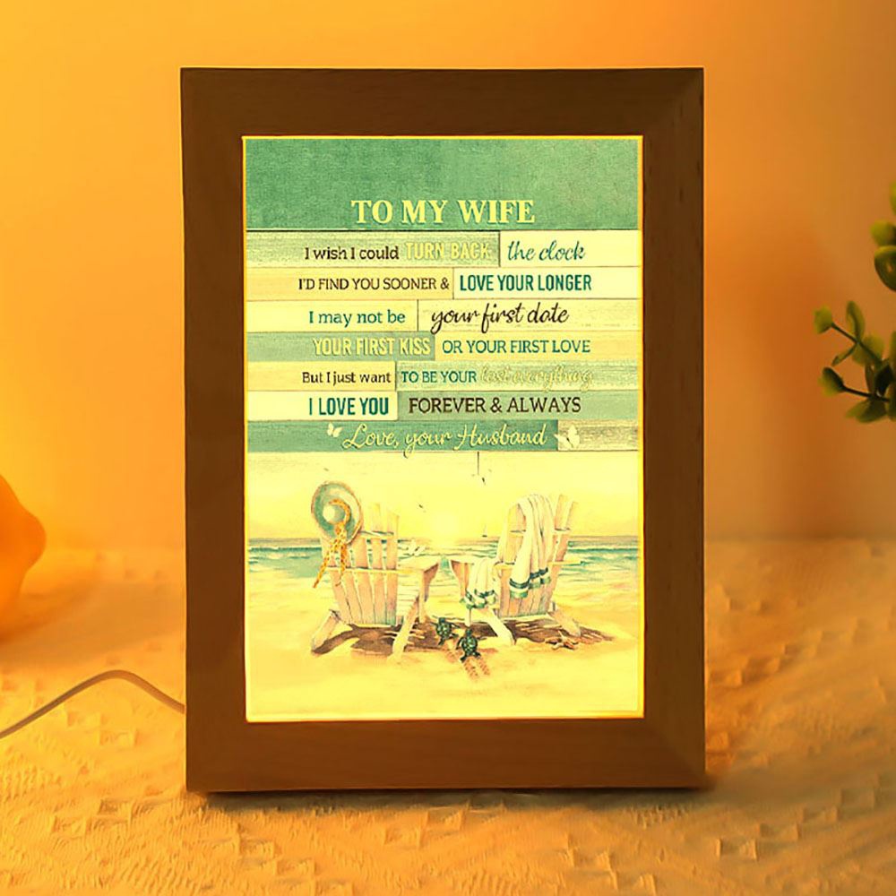 I Love You Forever And Always 3 Frame Lamp, Picture Frame Light, Frame Lamp, Mother’s Day Gifts
