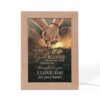 I Love You Forever And Always Frame Lamp, Picture Frame Light, Frame Lamp, Mother’s Day Gifts