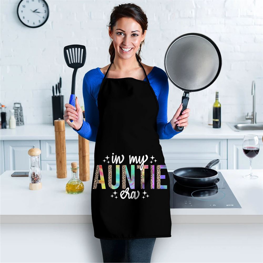 In My Auntie Era Baby Announcement For Aunt Mother’s Day Apron, Aprons For Mother’s Day, Mother’s Day Gifts