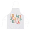 In My Auntie Era Baby Announcement For Aunt Mother’S Day Apron, Mothers Day Apron, Mother’s Day Gifts