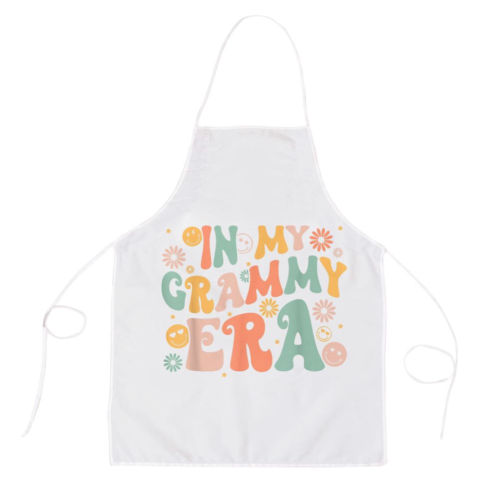 In My Grammy Era Baby Announcement For Grandma Mothers Day Apron, Mothers Day Apron, Mother’s Day Gifts