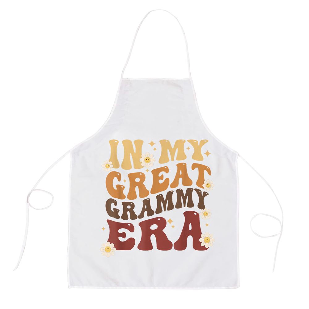 In My Grammy Era Baby Announcement Grandma Mothers Day Apron, Mothers Day Apron, Mother’s Day Gifts