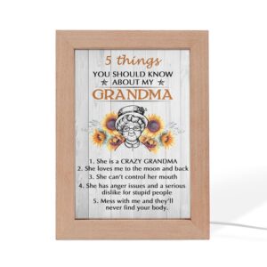 Inspirational Paper Frame Lamp To My Grandma,&hellip;
