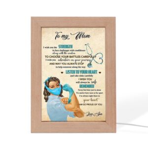 Listen To Your Heart Frame Lamp, Picture&hellip;