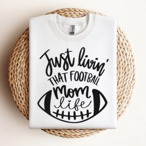 Livin That Football Mom Life Sweatshirt, Mother&hellip;
