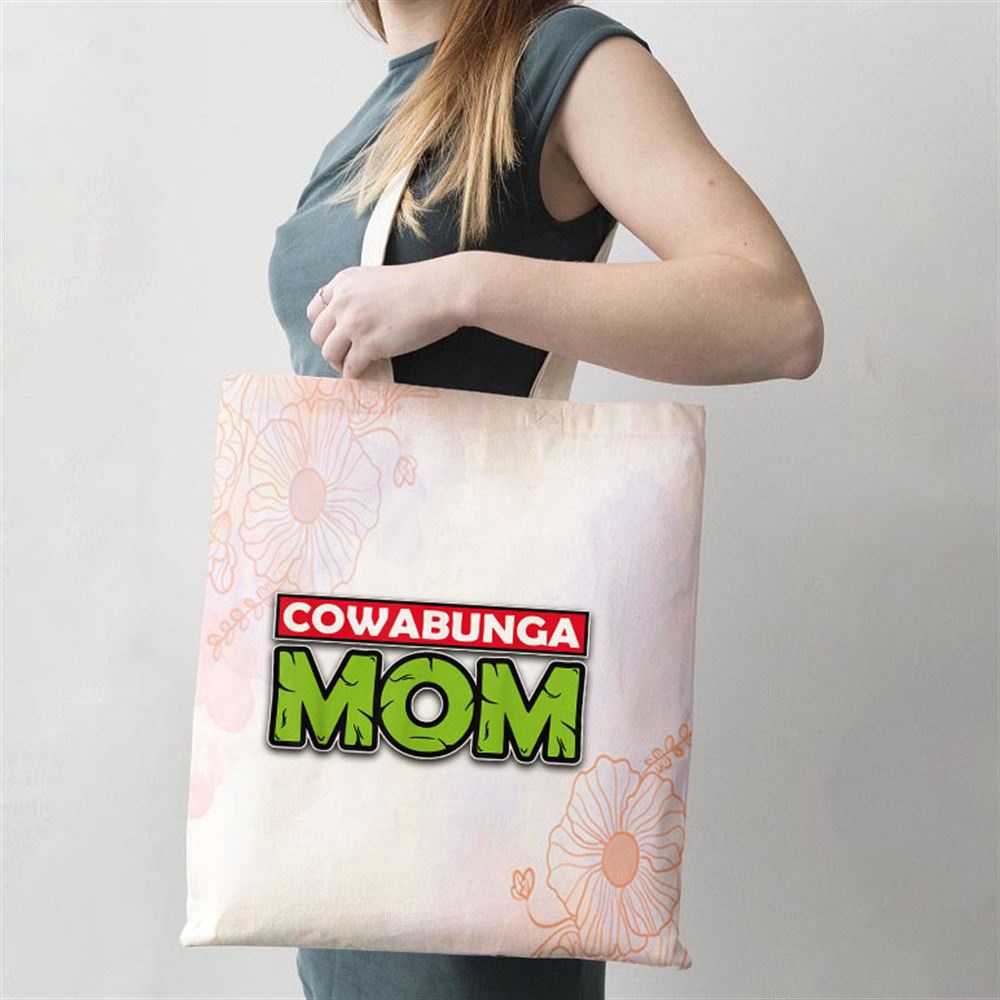 Mademark X Teenage Mutant Ninja Turtles Cowabunga Mom Mothers Day Tote Bag, Mom Tote Bag, Tote Bags For Moms, Mother’s Day Gifts