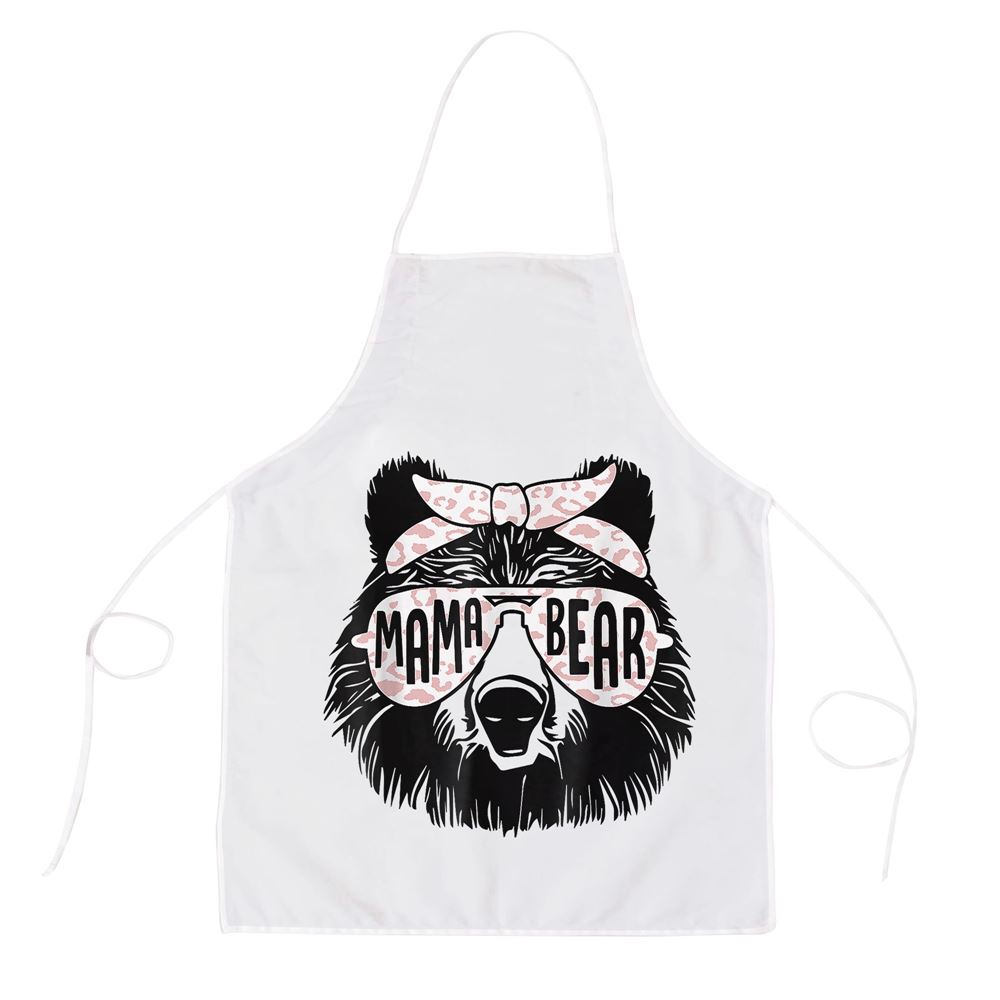 Mama Bear Face Sunglasses Mother Mothers Day Gift Apron, Mothers Day Apron, Mother’s Day Gifts