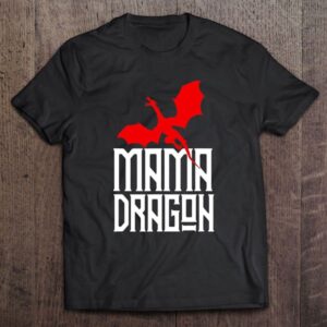 Mama Dragon Shirt Matching Family Tribe Red&hellip;