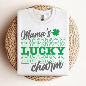 Mama’S Lucky Charm Sweatshirt, Mother Sweatshirt, Sweatshirt&hellip;