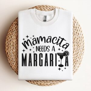Mamacita Needs A Margarita Sweatshirt, Mother Sweatshirt,&hellip;