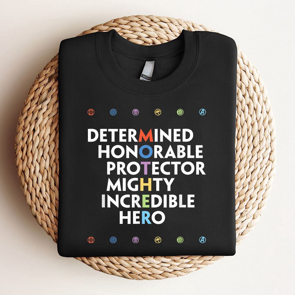 Marvel Avengers Super Hero Mothers Day Sweatshirt, Mother Sweatshirt, Sweatshirt For Mom, Mum Sweatshirt