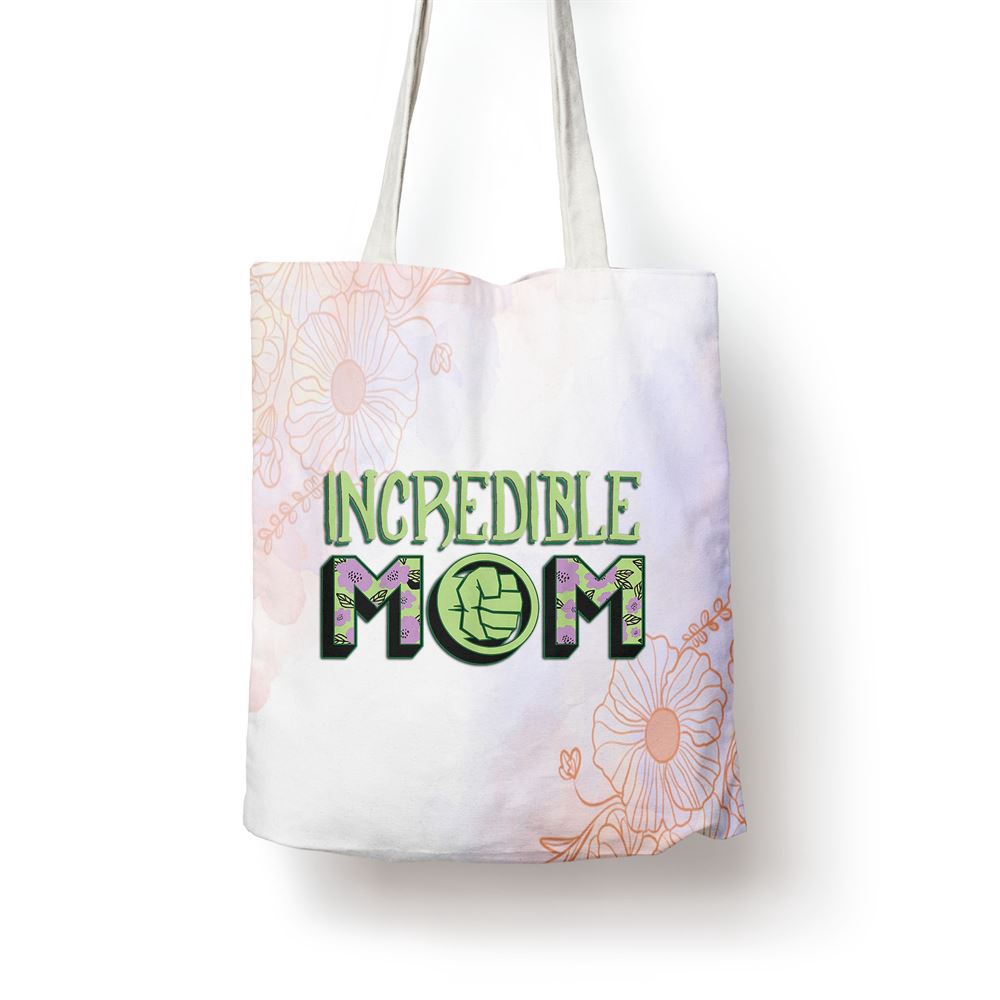 Marvel Mothers Day Hulk Incredible Mom Tote Bag, Mom Tote Bag, Tote Bags For Moms, Mother’s Day Gifts