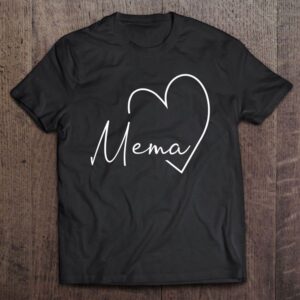 Mema Gift Grandma Christmas Mother’s Day T-Shirt,&hellip;