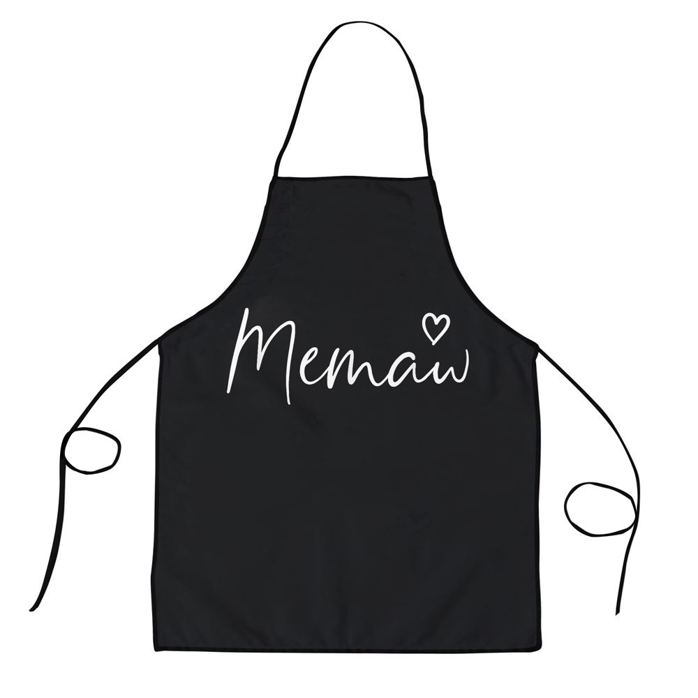 Memaw Gifts For Women Grandma Heart Mothers Day Memaw Apron, Aprons For Mother’s Day, Mother’s Day Gifts