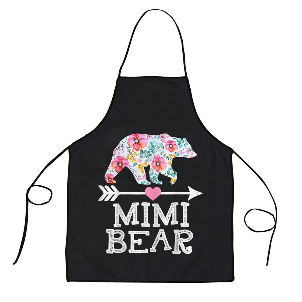 Mimi Bear Mom Grandma Floral Happy Mothers Day tee Apron, Aprons For Mother’s Day, Mother’s Day Gifts Mimi Bear Mom Grandma Floral Happy Mothers Day tee Apron, Aprons For Mother’s Day, Mother’s Day Gifts