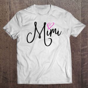 Mimi Womens Gift For Grandma Grandmother T-Shirt,&hellip;