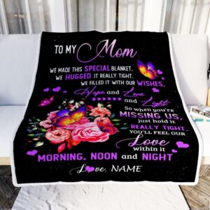 Mom Blanket From Daughter Son We Made&hellip;