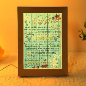 Mom, Thank You For Everything Frame Lamp,&hellip;