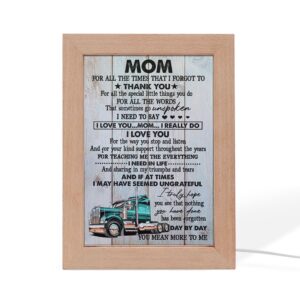 Mom, Thank You For Everything Truck Frame&hellip;