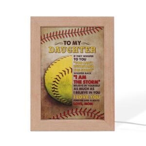 Mom To Daughter, Youre The Storm Frame&hellip;