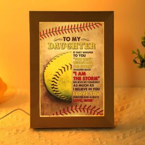 Mom To Daughter, Youre The Storm Frame&hellip;