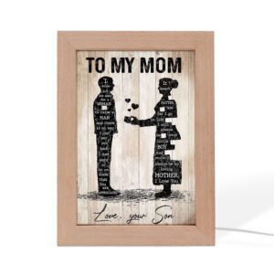 Mom You’Re Appreciated Frame Lamp, Picture Frame&hellip;