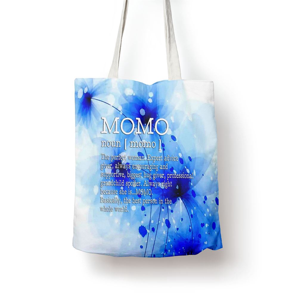 Momo Definition Grandma Mother Day Gifts Women Tote Bag, Mom Tote Bag, Tote Bags For Moms, Gift Tote Bags