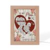 Mother Day Daughter To My Mom I Know It’S Not Easy For A Woman To Raise A Child Frame Lamp, Picture Frame Light, Frame Lamp, Mother’s Day Gifts