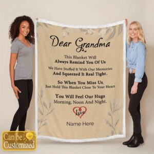 Mother s Day Blanket For Grandma This Blanket Will Always Remind You Of Us Blanket Gift For Grandma Blankets For Mothers Day 3 kbuijd.jpg