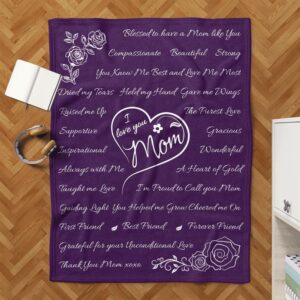Mother s Day Blanket For Mom Blessed To Have A Mom Like You Blanket Blankets For Mothers Day 3 zmdlr5.jpg