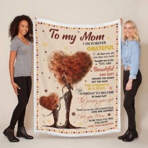 Mother s Day Blanket For Mom I Am Forever Grateful Blanket Heart Tree Blankets For Mothers Day 3 q1gtzl.jpg