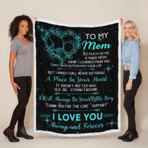 Mother s Day Blanket For Mom I Love You Forever And Always Blanket Blankets For Mothers Day 3 rr2rrz.jpg
