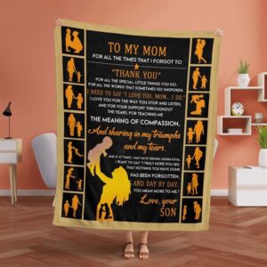 Mother’s Day Blanket For Mom I Need&hellip;