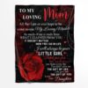 Mother’s Day Blanket For Mom Thanks For The Sacrifices You Make Every Day Blanket, Blankets For Mothers Day