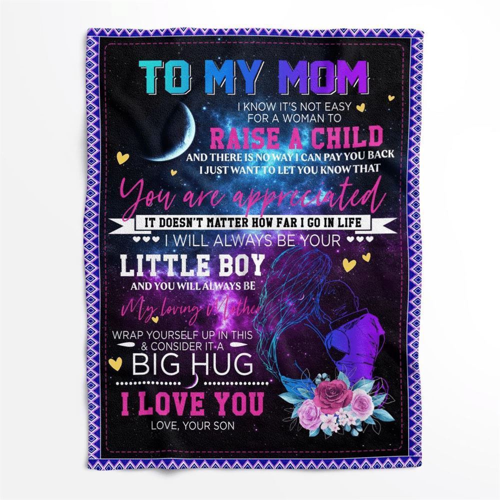 Mother’s Day Blanket For Mom You Will Always Loving Mother Blanket, Blankets For Mothers Day