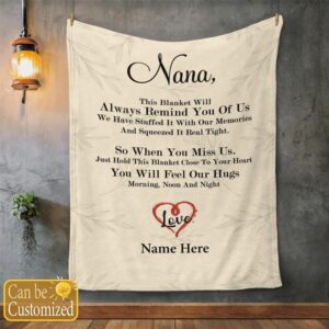 Mother’s Day Blanket For Nana This Blanket&hellip;