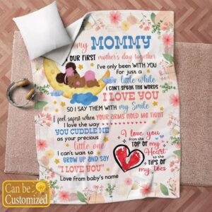 Mother s Day Gift For New Mom Blanket I Ve Only Been With You For Just A Little While Blanket Mommy First Blankets For Mothers Day 9 lmcmjb.jpg