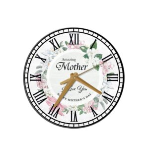 Mother’s Day Gift Pink Floral Wreath Personalised&hellip;