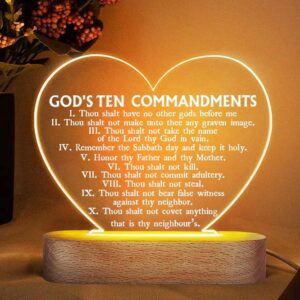 Mother’s Day Led Lights, God’s Ten Commandments,&hellip;