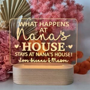 Mother’s Day Led Lights, Nanas House 3D&hellip;